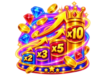 Increasing Multipliers icon