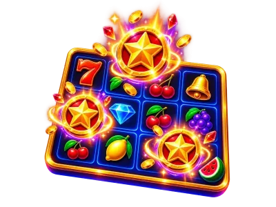 Scatter Symbol Feature Icon