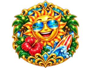 Summer slots icon