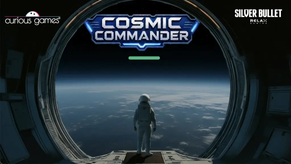 Cosmic Commander slot cover art