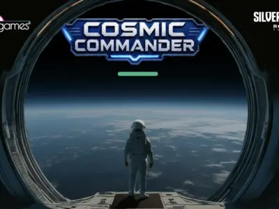 Cosmic Commander slot cover art